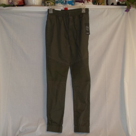 Original Use Pants Original Use Green Stretch Joggers Poshmark